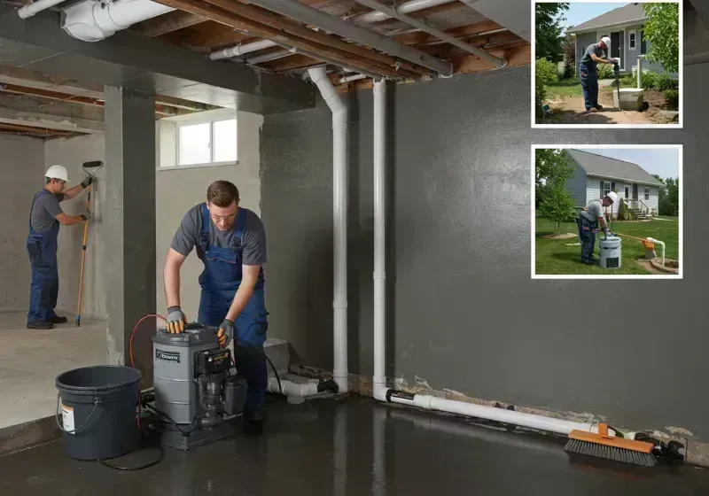 Basement Waterproofing and Flood Prevention process in Fort Lee, NJ